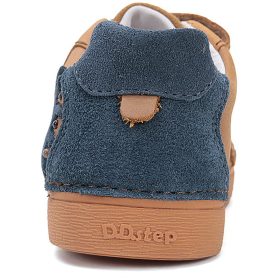 D.D.Step Sárkányos világosbarna LED fényű kisfiú cipő