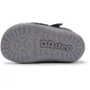 D.D.Step Barefoot Munkagépes szürke baba cipő