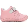 D.D.Step Barefoot Hattyús rózsaszín baba cipő
