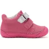 D.D.Step Barefoot Hattyús pink baba cipő