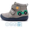 D.D.Step Autós szürke bélelt kisfiú cipő