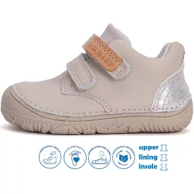 D.D.Step Barefoot Bézs kislány cipő 