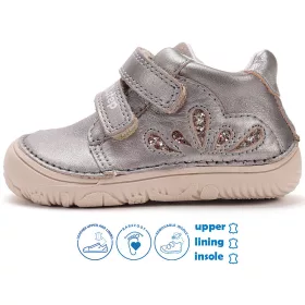 D.D.Step Barefoot Bronzmintás kislány cipő 