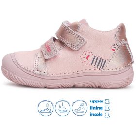 D.D.Step Cicás rózsaszín kislány cipő