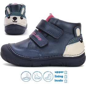 D.D.Step Nyuszis kék kislány cipő