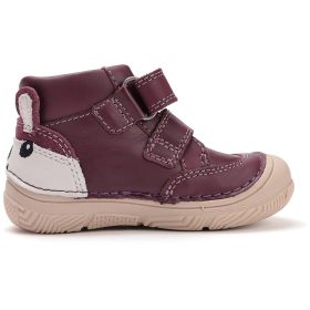 D.D.Step Nyuszis bordó baba cipő