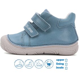 D.D.Step Farmerkék baba cipő