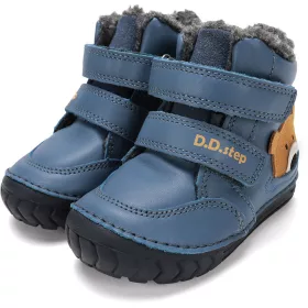 D.D.Step Macis kék bélelt baba cipő
