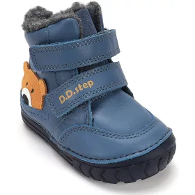 D.D.Step Macis kék bélelt baba cipő