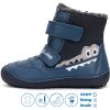 D.D.Step Barefoot Krokodilos kék bélelt kisfiú cipő