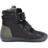 D.D.Step Barefoot Fekete-kheki bélelt fiú cipő