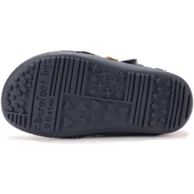 D.D.Step Barefoot Sötétkék bélelt kisfiú cipő