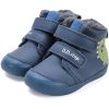 D.D.Step Első lépés Dínós sötétkék bélelt baba cipő 