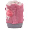 D.D.Step Első lépés Őzikés rózsaszín bélelt baba cipő 