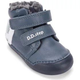 D.D.Step Macis sötétkék bélelt baba cipő 