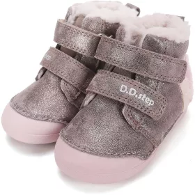 D.D.Step Macis cappuccino bélelt baba cipő 
