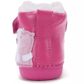 D.D.Step Macis pink bélelt baba cipő