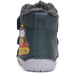 D.D.Step Barefoot Markolós kék bélelt baba cipő