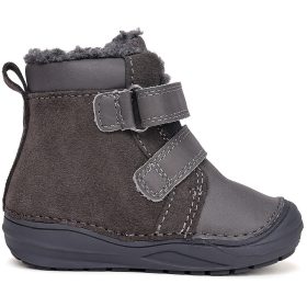 D.D.Step Medvés szürke bélelt kisfiú cipő