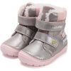 D.D.Step Madárkás ezüst bélelt baba cipő 