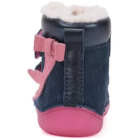   D.D.Step Barefoot Sellős fluoreszkáló bélelt kislány cipő