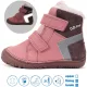 D.D.Step Barefoot Rózsaszín-bordó bélelt kislány cipő