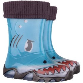 Demar Cápa bélelt fiú gumicsizma