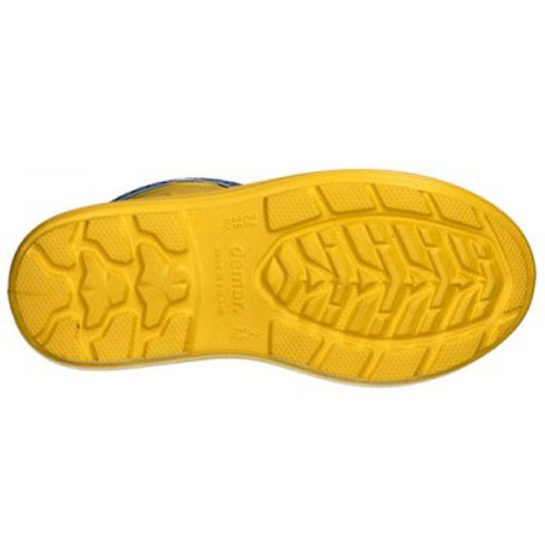 Vibes sárga pihekönnyű bélelt gumicsizma