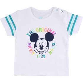 Mickey egér fehér baba póló