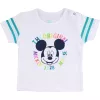 Mickey egér fehér baba póló