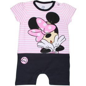 Minnie egér csíkos-kék baba napozó