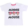 Minnie egér fehér-rózsaszín baba szett