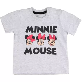 Minnie egér szürke-fekete baba szett