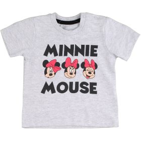 Minnie egér szürke-fekete baba szett