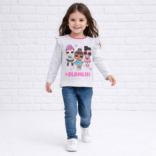 L.O.L. szürke kislány felső