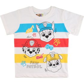 Mancs őrjárat fiú csíkos-korall pizsama