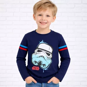 Star Wars sötétkék fiú felső