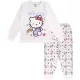 Hello Kitty ekrü kislány pizsama