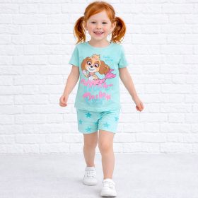 Mancs őrjárat Skye menta kislány pizsama