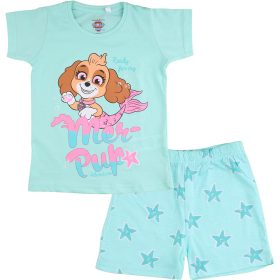 Mancs őrjárat Skye menta kislány pizsama