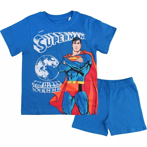 Superman kék fiú pizsama