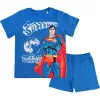 Superman kék fiú pizsama