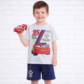 Verdák szürke-kék kisfiú pizsama