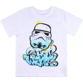 Star Wars fehér-feliratos fiú pizsama
