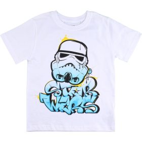 Star Wars fehér-feliratos fiú pizsama