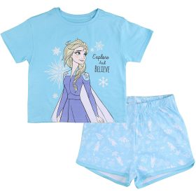 Jégvarázs Elsa kék kislány pizsama
