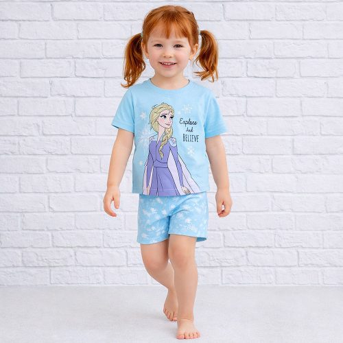 Jégvarázs Elsa kék kislány pizsama