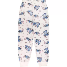 Stitch kislány ekrü pizsama