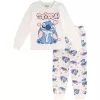 Stitch kislány ekrü pizsama