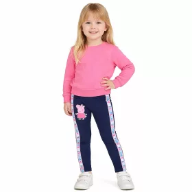Peppa malac sötétkék kislány leggings